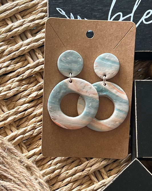 Marble Round Dangles