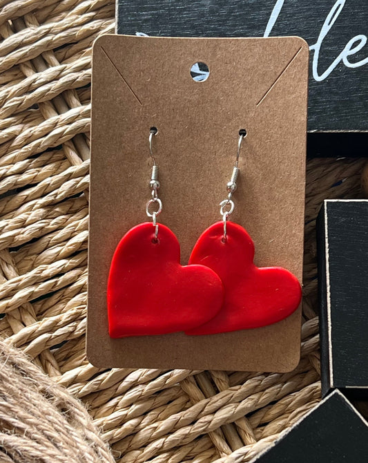 Red Heart Dangles